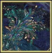 Jessie Zhao New York Silk Scarf of The Sprinkle Night