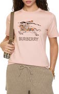 Burberry Knight Sketch Cotton T-shirt