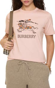 Burberry Knight Sketch Cotton T-shirt