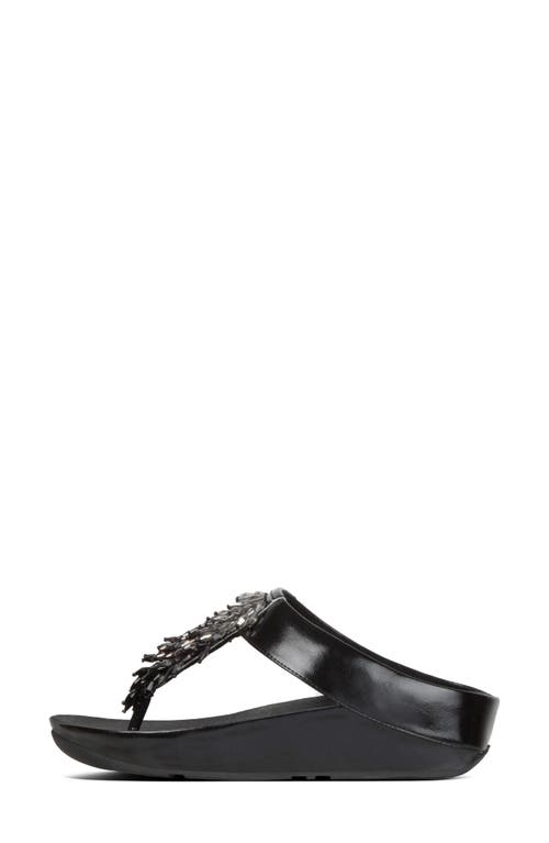 FITFLOP FITFLOP RUMBA OMBRÉ BEAD WEDGE SANDAL