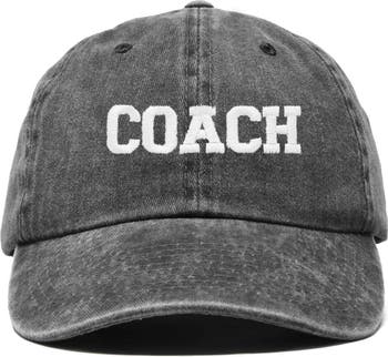 Dalix Coach Embroidered Sports Dad Cap | Nordstrom