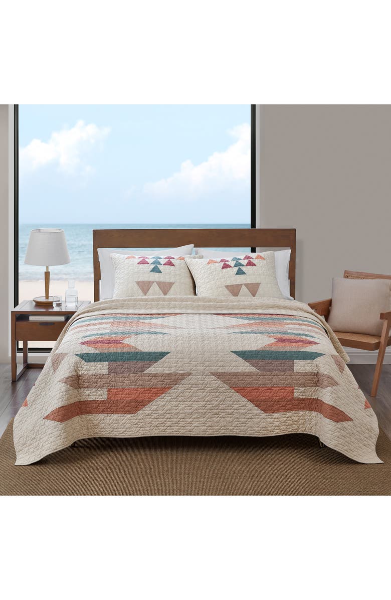 Pendleton Palm Canyon Cotton Quilt & Sham Set, Alternate, color, 