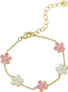 Lily Nily Kids' Floral Station Bracelet