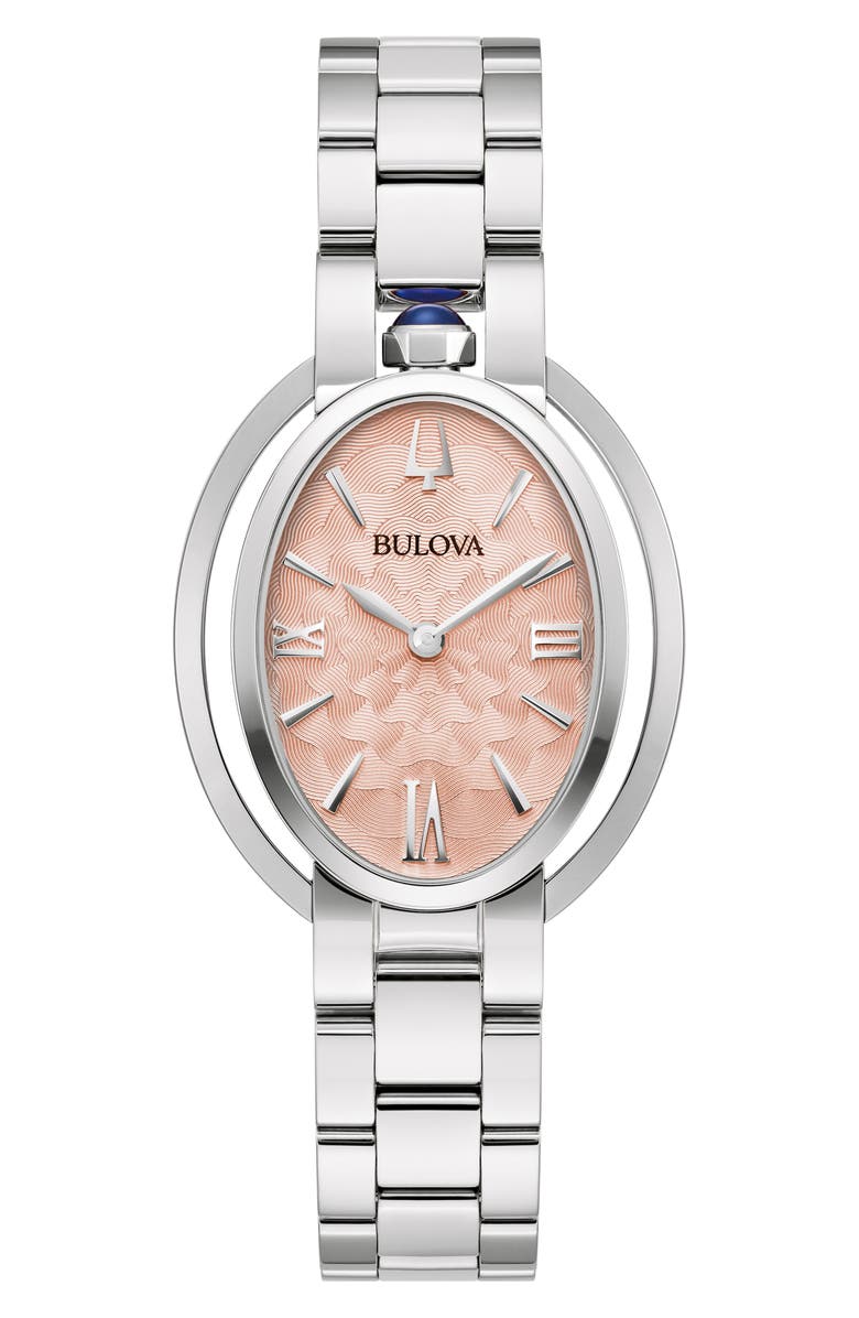 BULOVA Classic Rubaiyat Bracelet Watch, 28.8mm, Main, color, Silver-Tone