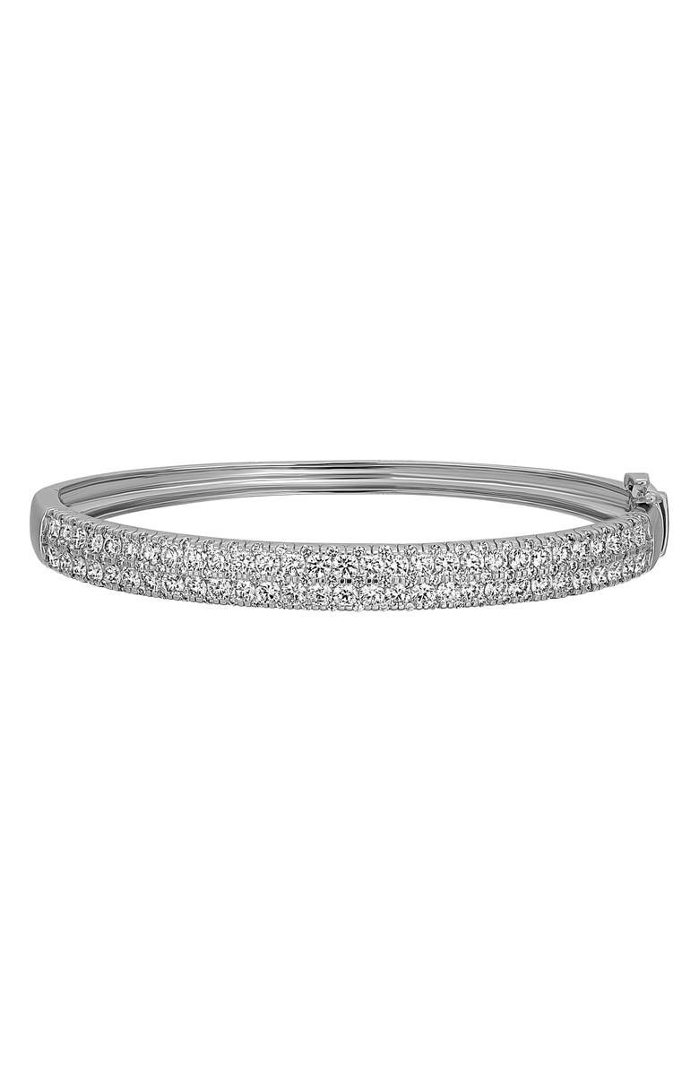 Bony Levy Diamond Bangle, Main, color, 18K White Gold/ Diamond