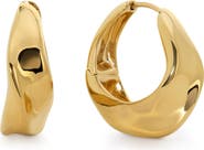 Monica Vinader Nomade Medium Hoop Earrings