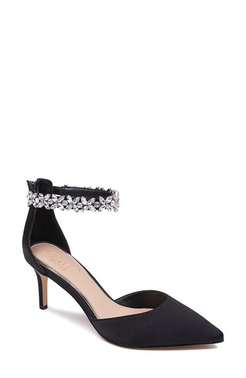 Raleigh Pointed Toe Ankle Strap Pump