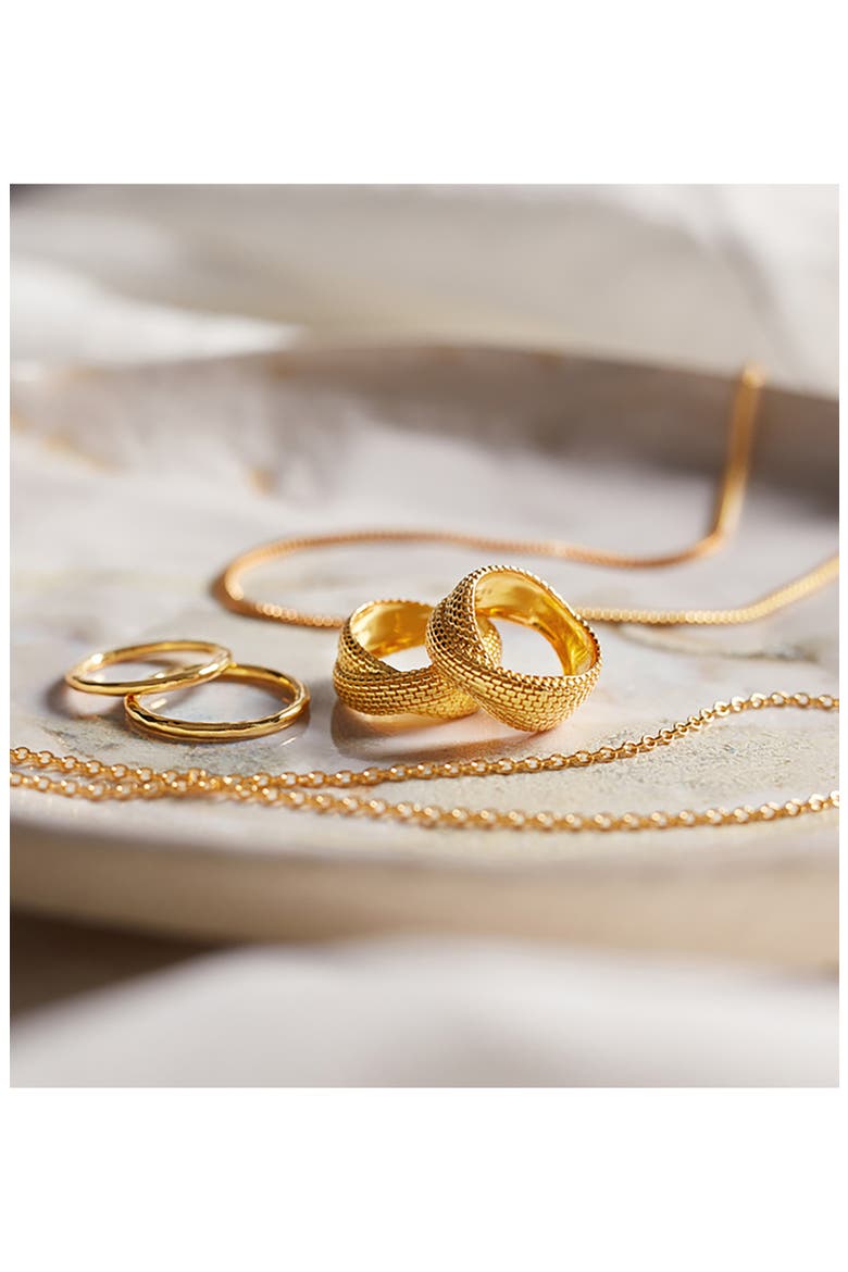 Heirloom Woven Crisscross Ring, Alternate, color, YELLOW GOLD