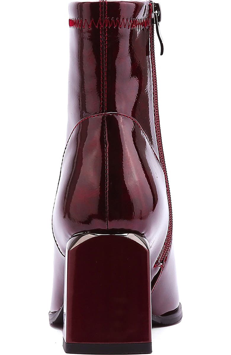 NINETY UNION Fortune Square Toe Boot, Alternate, color, Burgundy