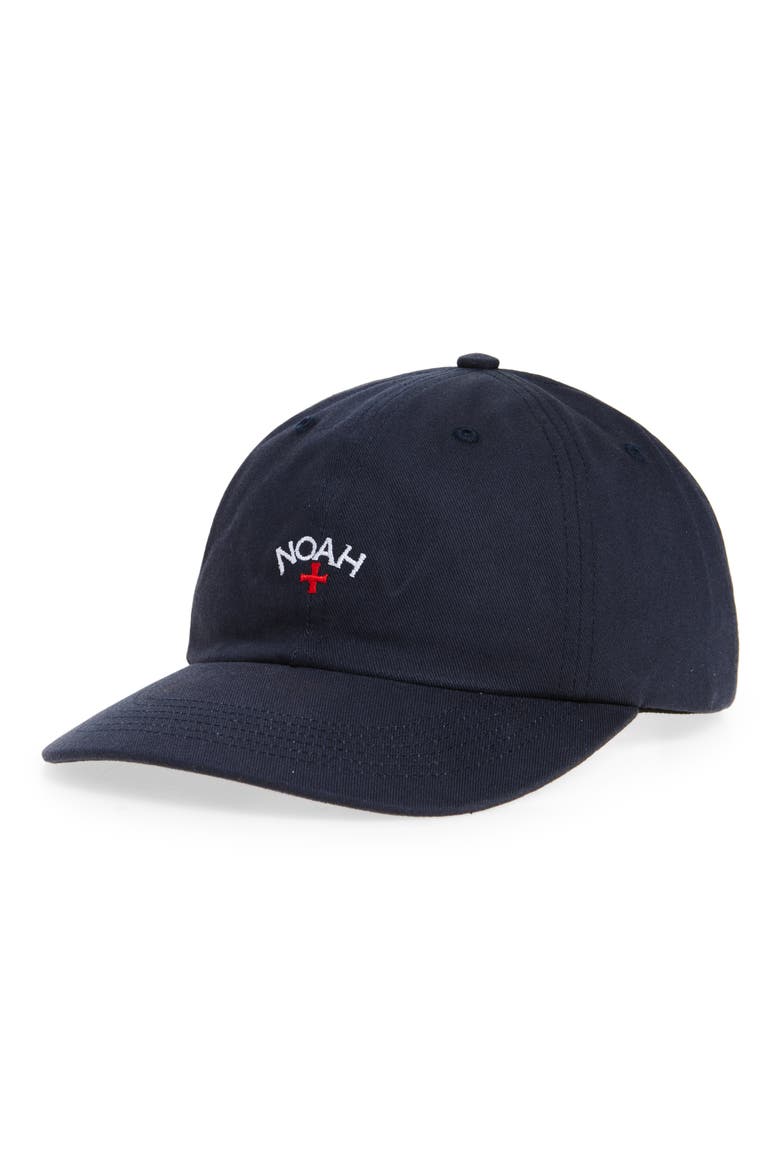 Core Logo Baseball Cap, Main, color, NAVY
