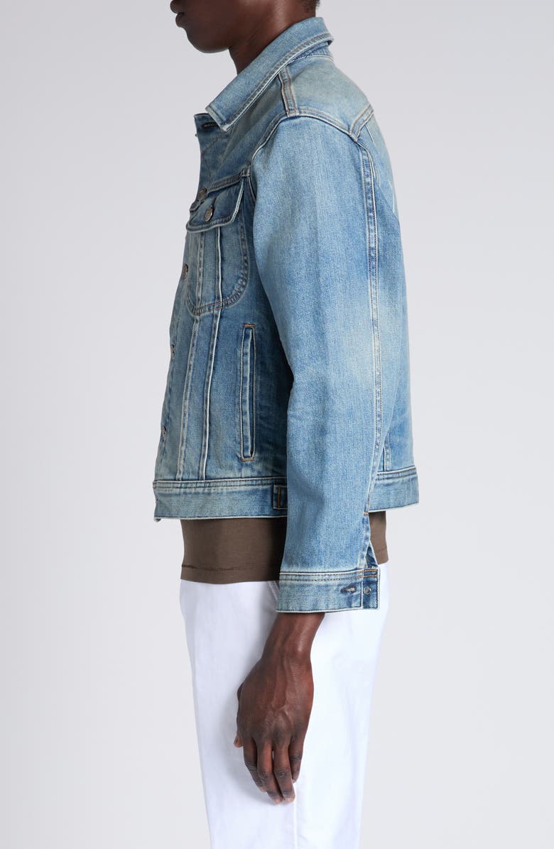 TOM FORD Selvedge Icon Denim Jacket, Alternate, color, 