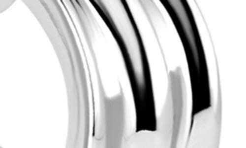 Luv Aj The Mercury Set Of 3 Disc Ear Cuffs In Metallic