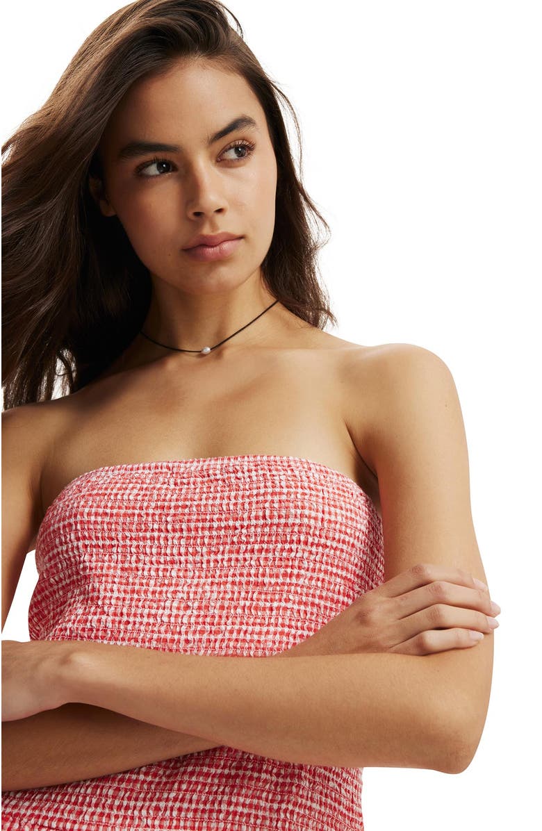 Cotton On Women's Marlie Tube Mini Dress, Alternate, color, 