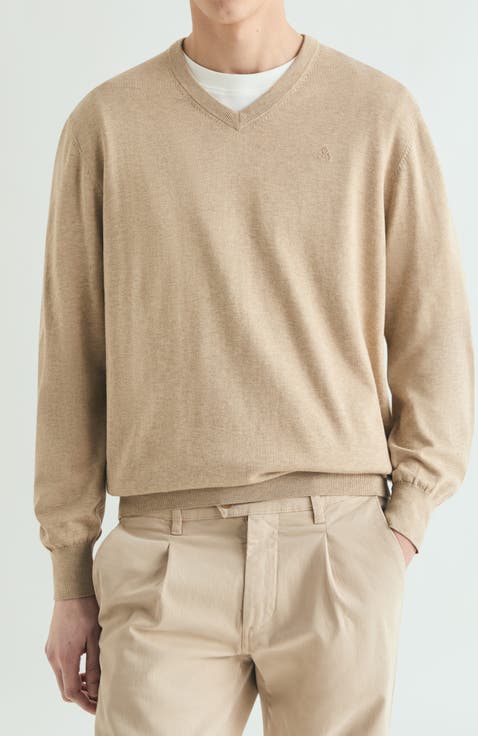 Tone-on-tone embroidered supita sweater