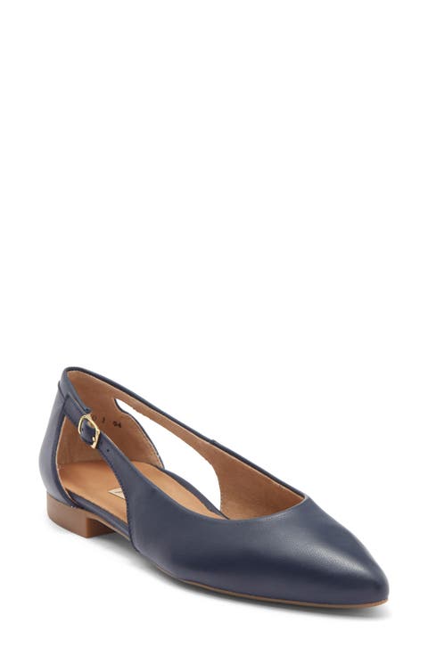 Rica Pointed Toe Flat (Women)