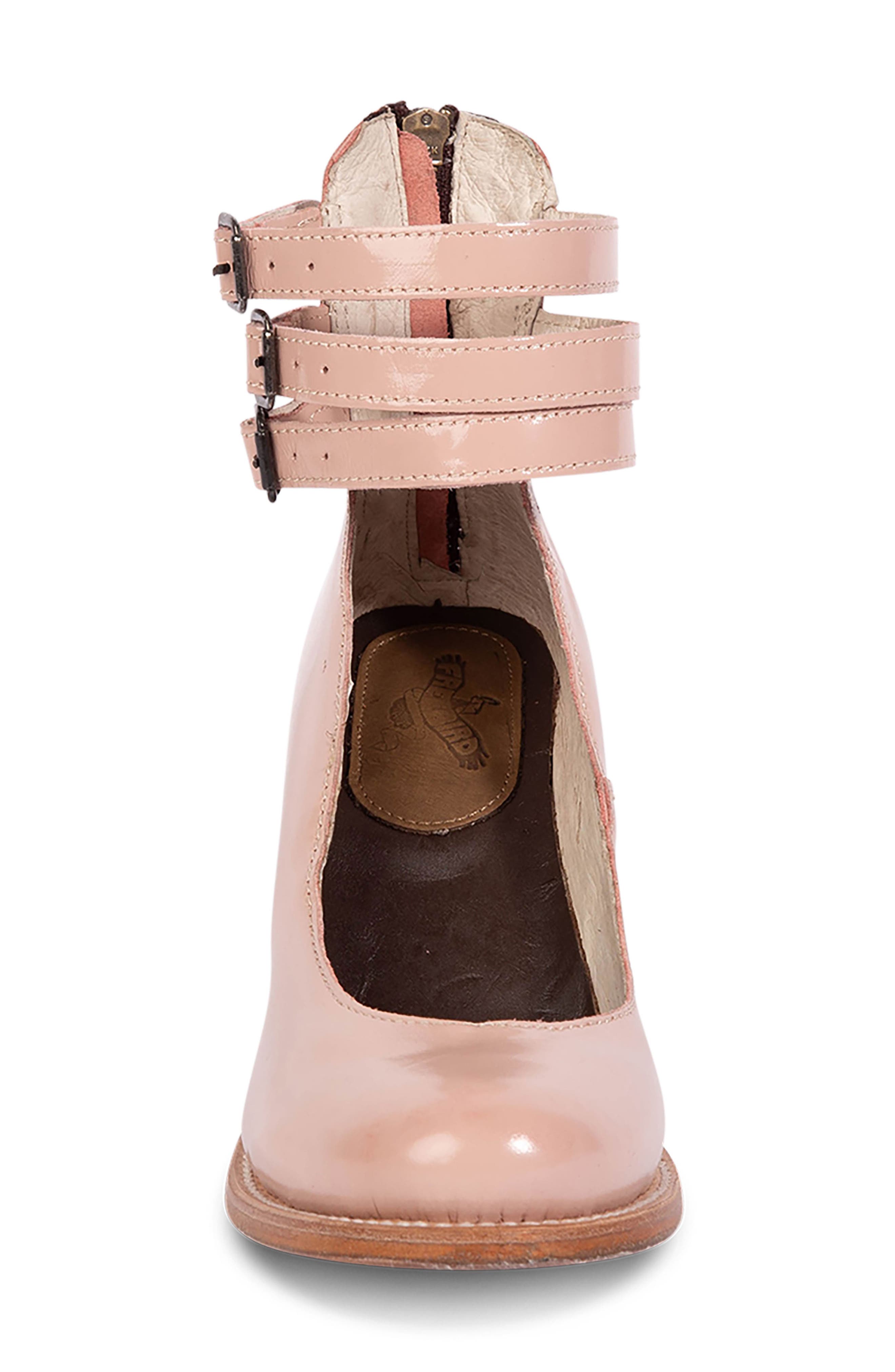 Randi Leather Pump, Alternate, color, BLUSH