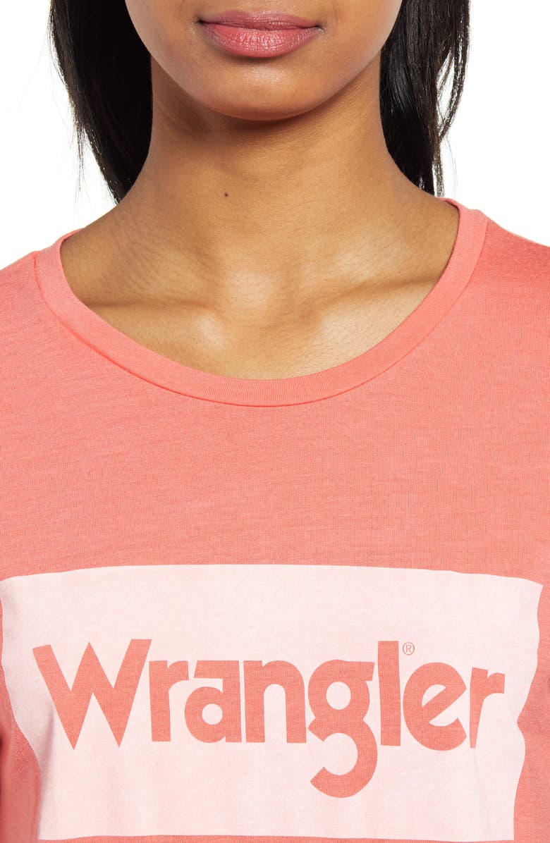 Wrangler Logo Drape Tee, Alternate, color, 