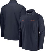 Nike Men's Nike Navy Virginia Cavaliers 2024 Sideline Coach Quarter-Zip Hoodie Jacket