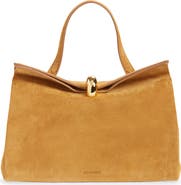 Jacquemus Le Valerie Suede Top Handle Bag
