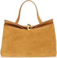 Jacquemus Le Valerie Suede Top Handle Bag