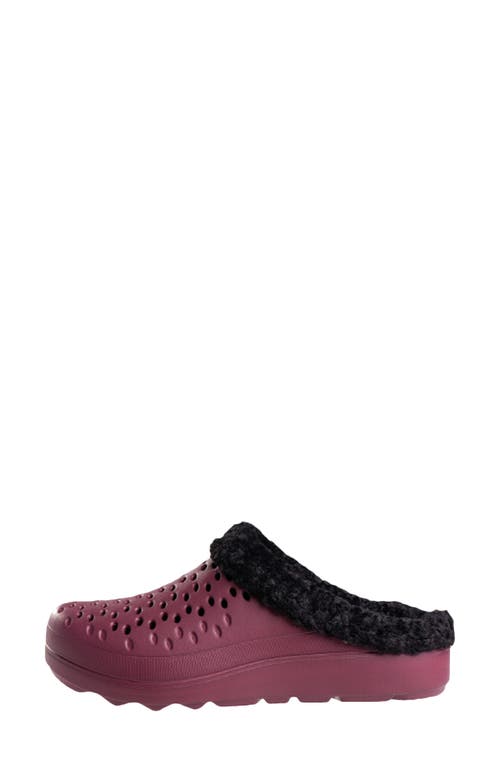 REVITALIGN REVITALIGN FUSION VITALITY FAUX FUR LINED CLOG