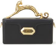 Lanvin Pencil Cat Nano Bag In Leather
