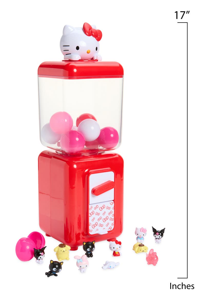 Hello Kitty Throwback Vending Machine Toy, Alternate, color, RED