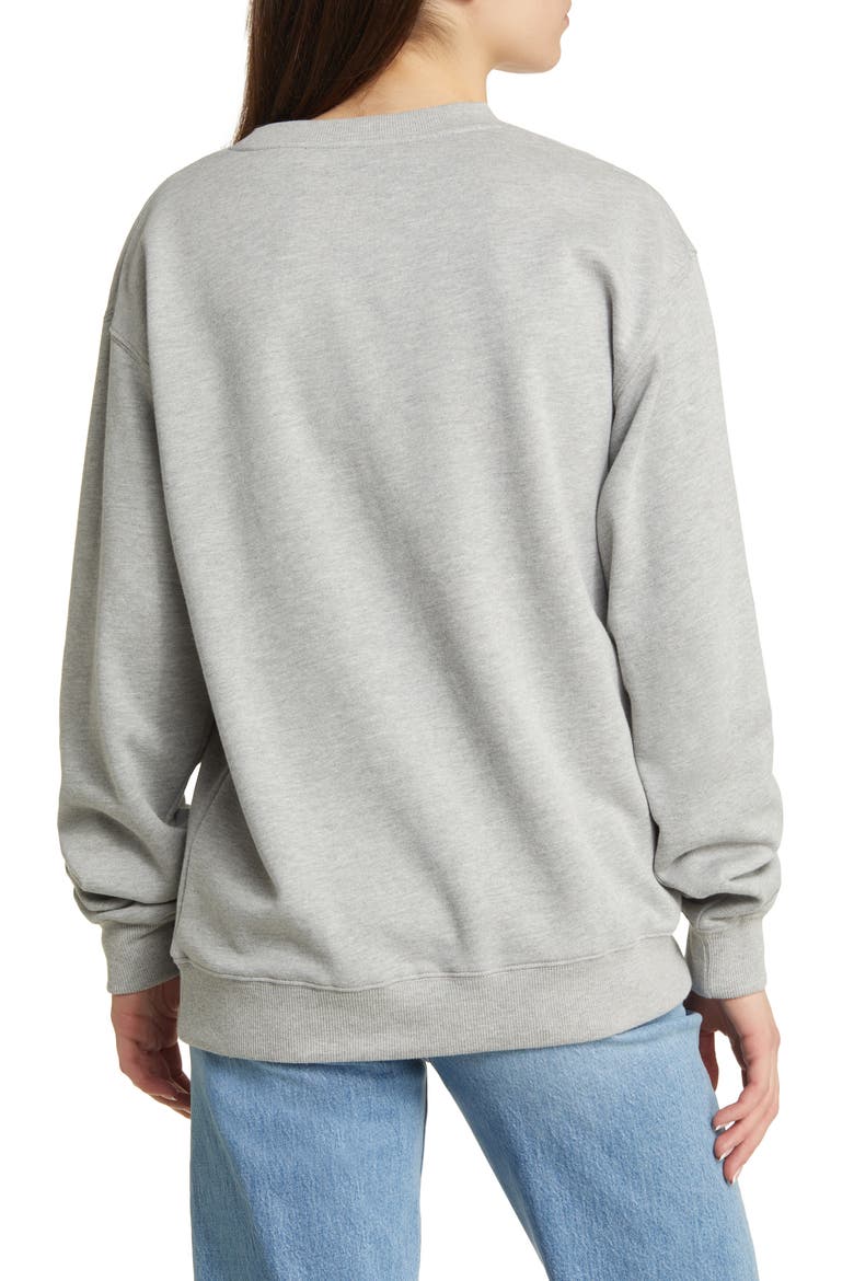 Yale Graphic Sweatshirt, Alternate, color, HEATHER GREY