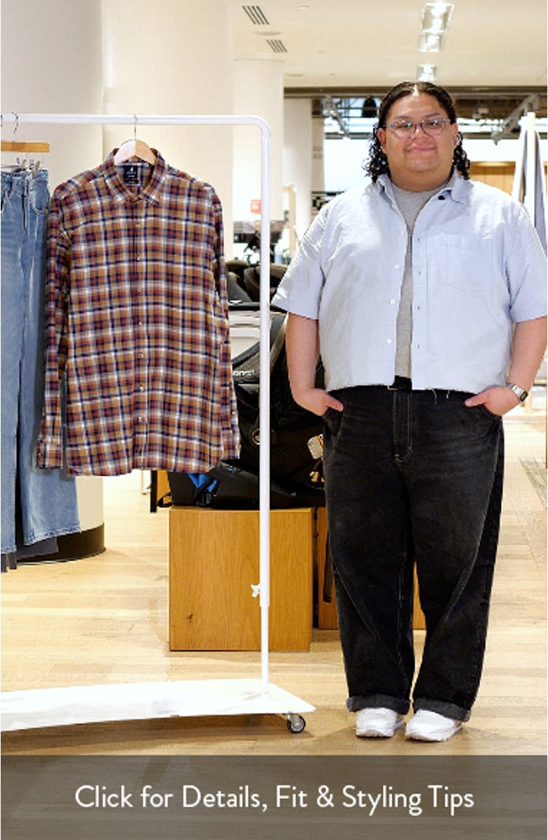 Jonstone Check Top Shelf Cotton Twill Button-Up Shirt, sales video thumbnail