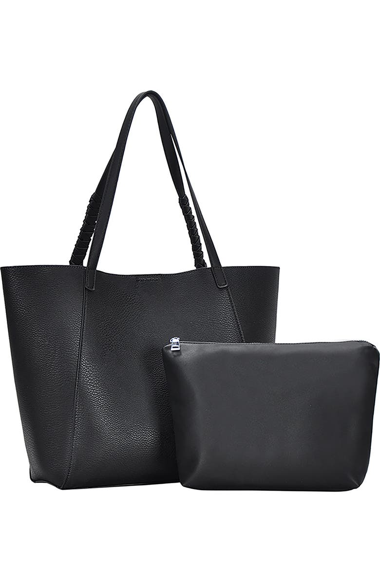 Antik Kraft Knotted Strap Faux Leather Tote, Alternate, color,