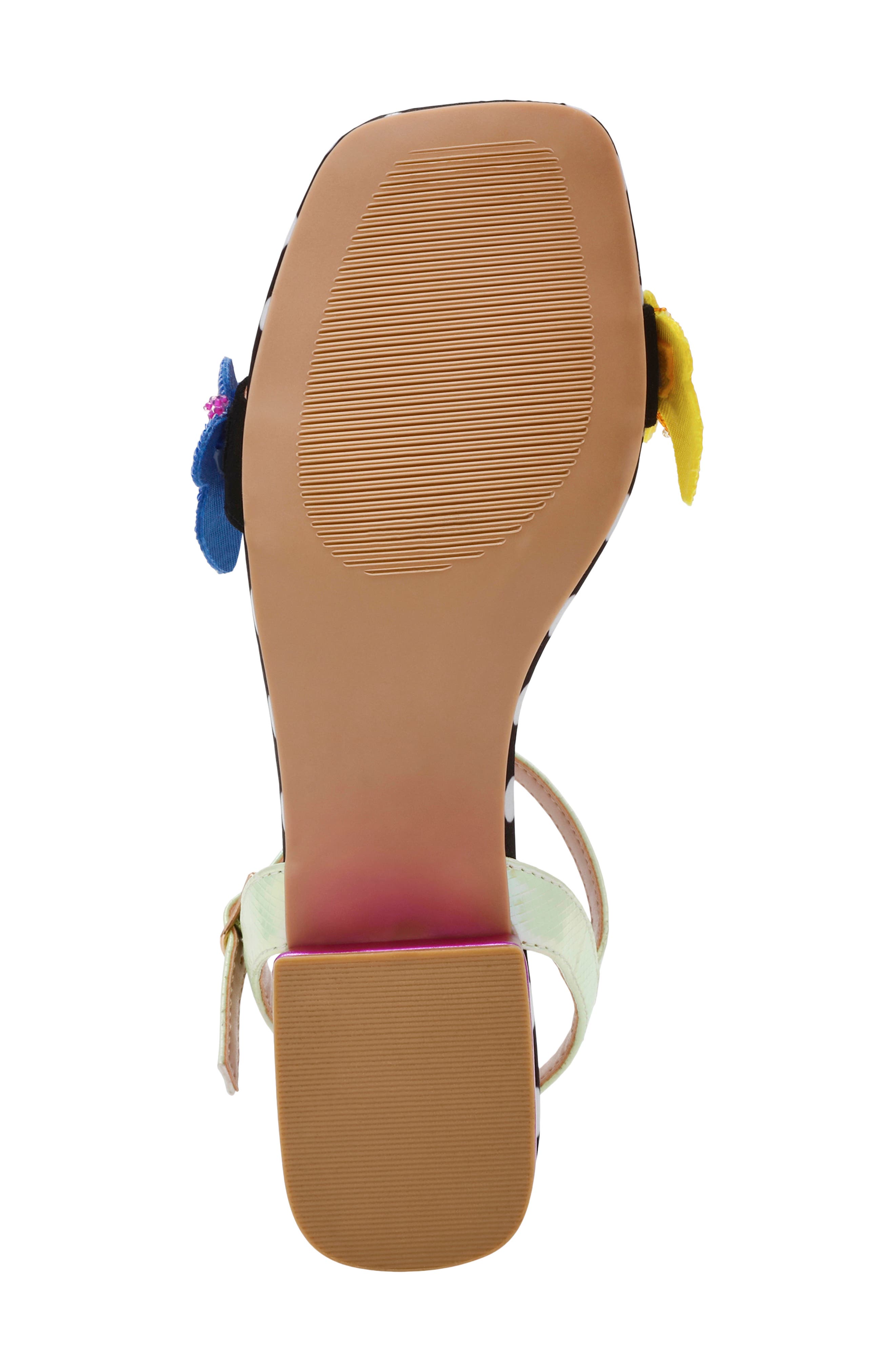 Betsey Johnson Emerry Ankle Strap Sandal, Alternate, color, 