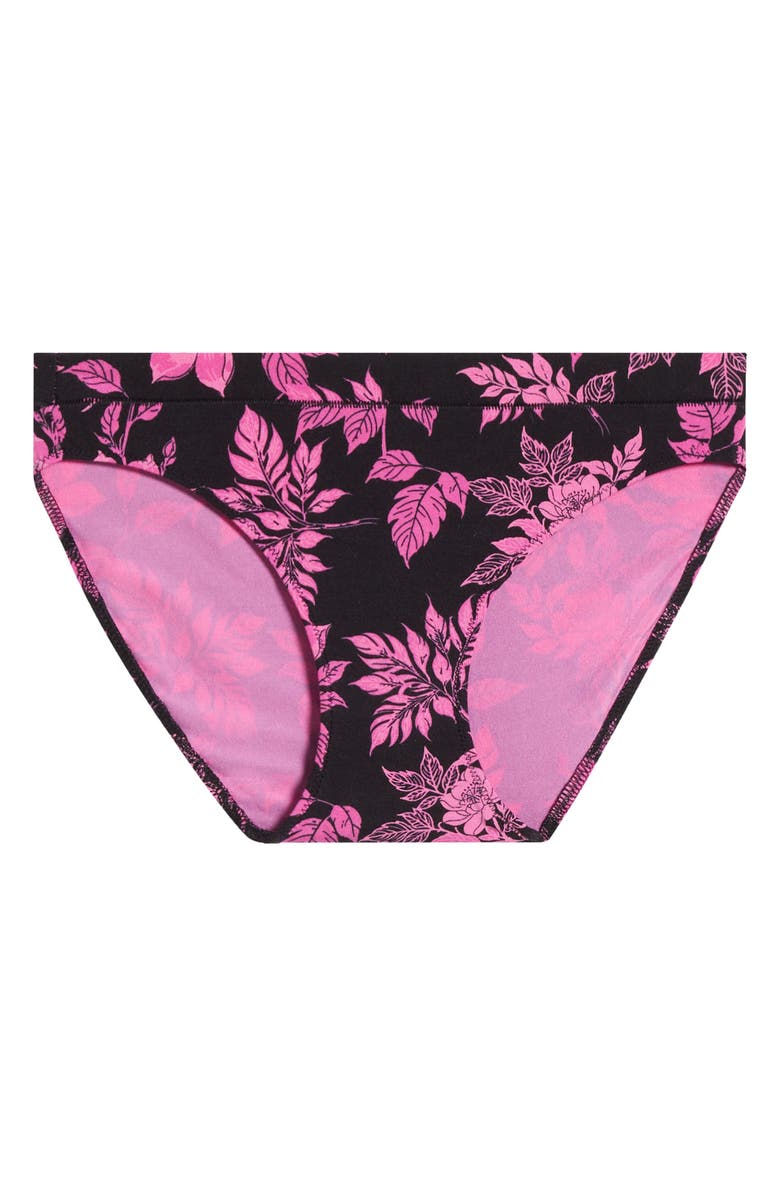 MeUndies FeelFree Bikini, Alternate, color, Pink Bloom