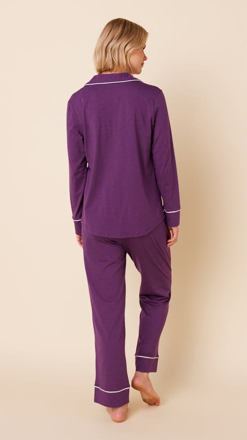 The Cat's Pajamas Pima Knit Pajama Set In Yellow