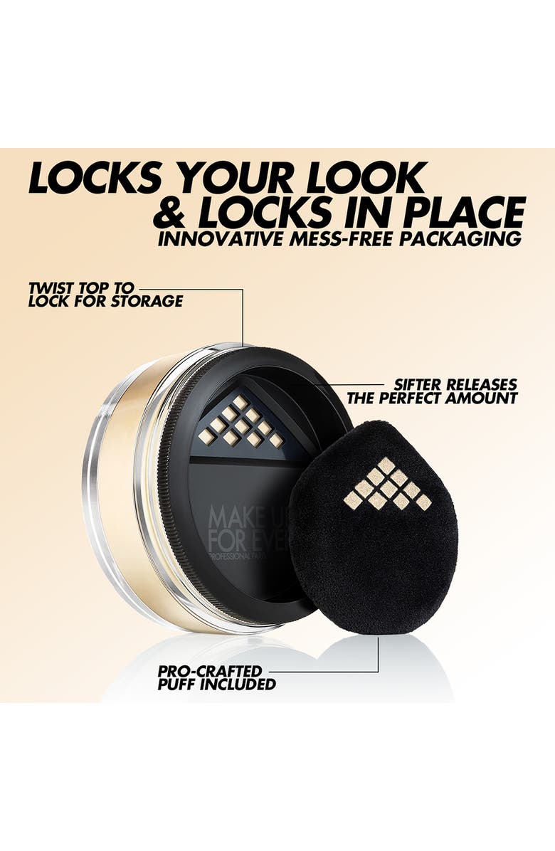 Make Up For Ever HD Skin Shine-Controlling & Blurring Setting Powder, Alternate, color, 4.1 - Deep Sienna