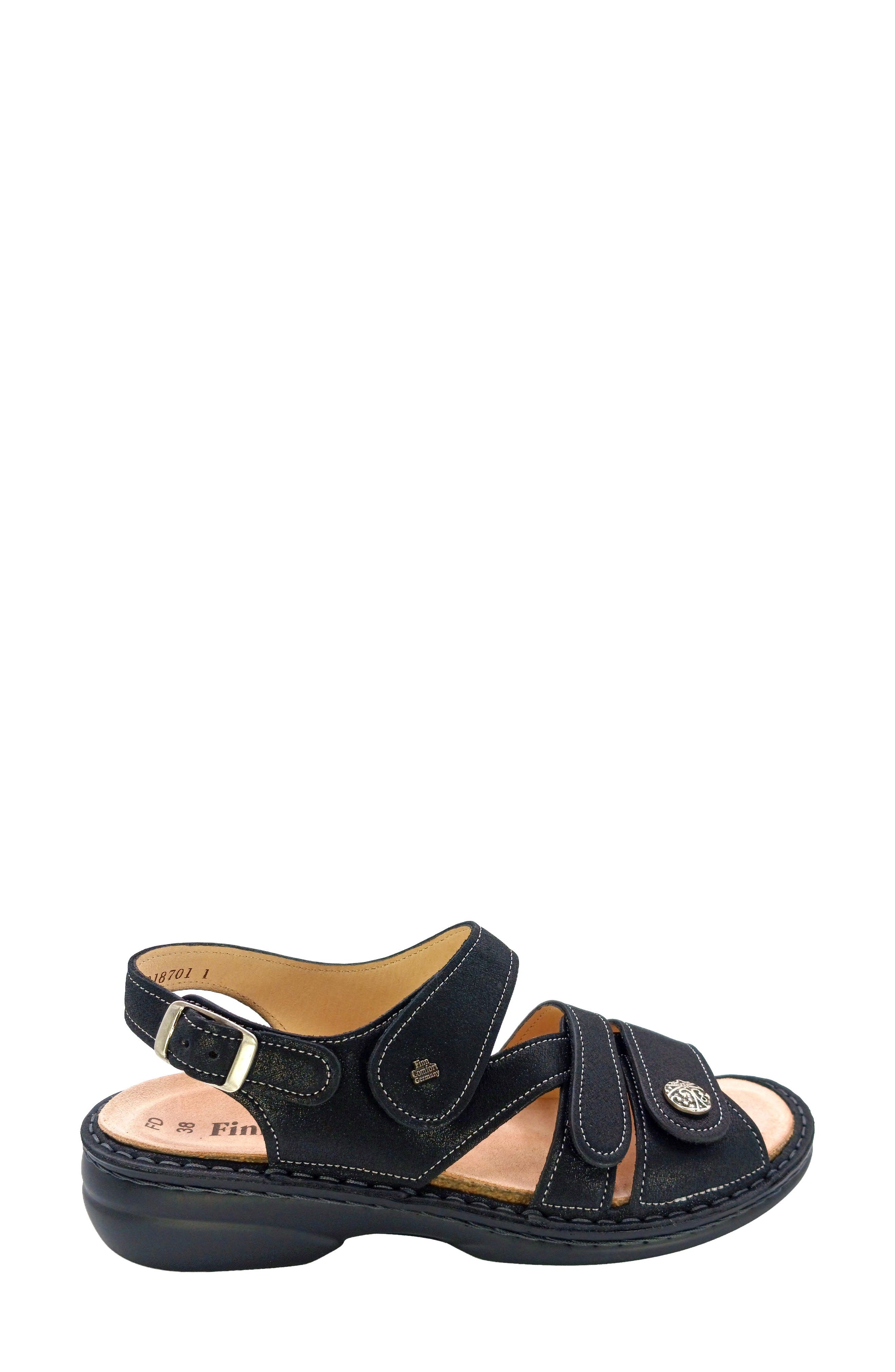 Finn Comfort Gomera Ankle Strap Slide Sandal, Alternate, color, 