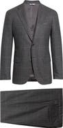 Boglioli B-Line Windowpane Check Virgin Wool Suit