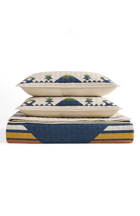 Creekside Coverlet 
Pillow Shams Set