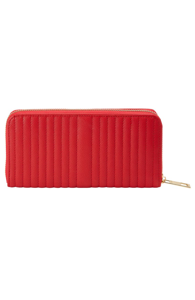 WOLF Mimi Continental Wallet, Alternate, color, Red