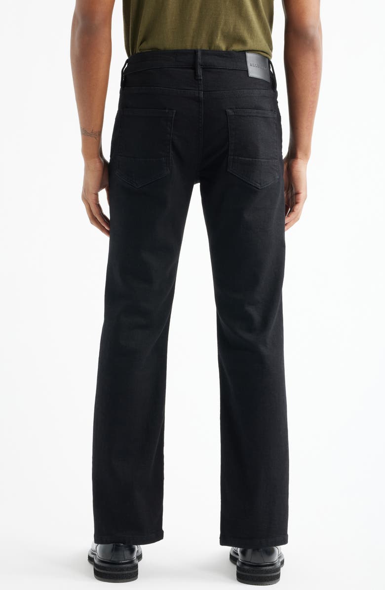 AllSaints Sid Ultraskinny Jeans, Alternate, color, Jet Black