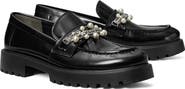 Tory Burch Classic Embellished Lug Sole Loafer