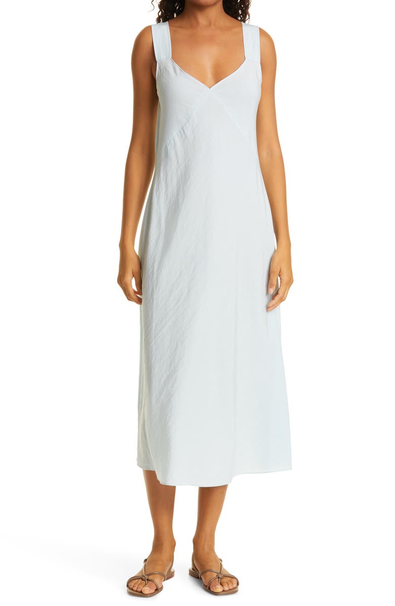 Vince V-Neck Slip Dress, Main, color, 