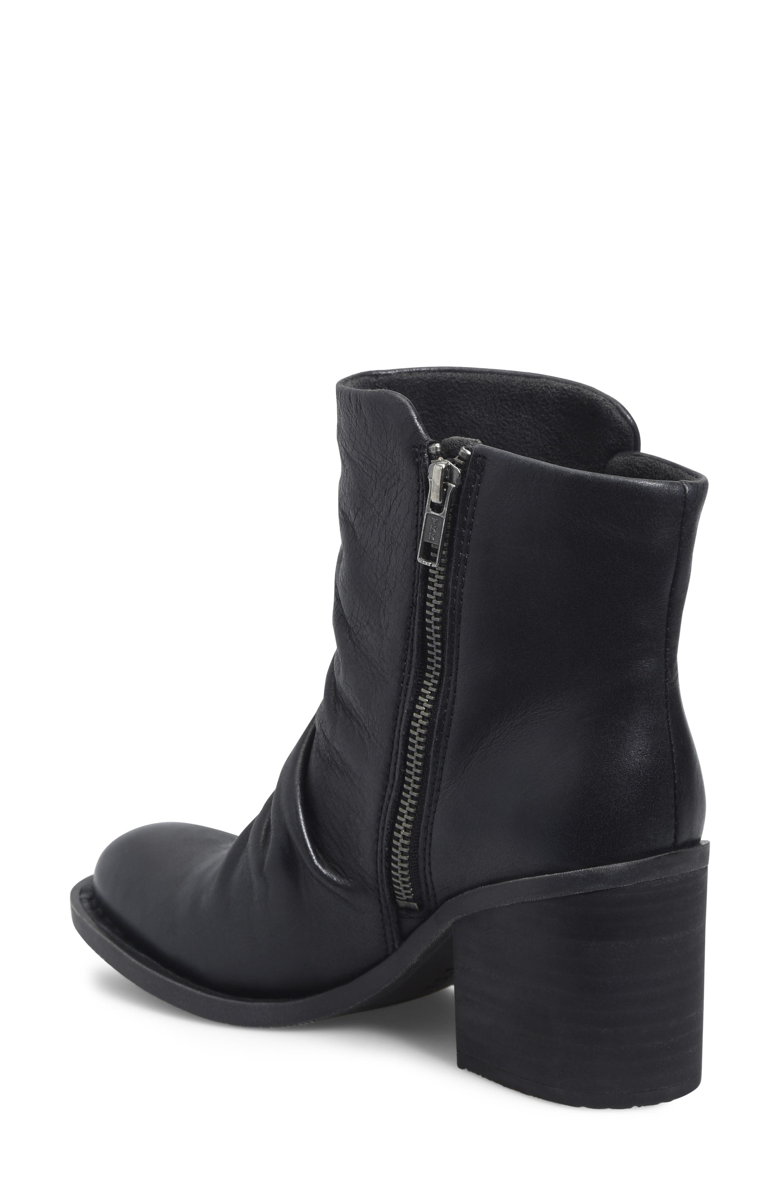 Børn Toni Bootie, Alternate, color, Black Leather