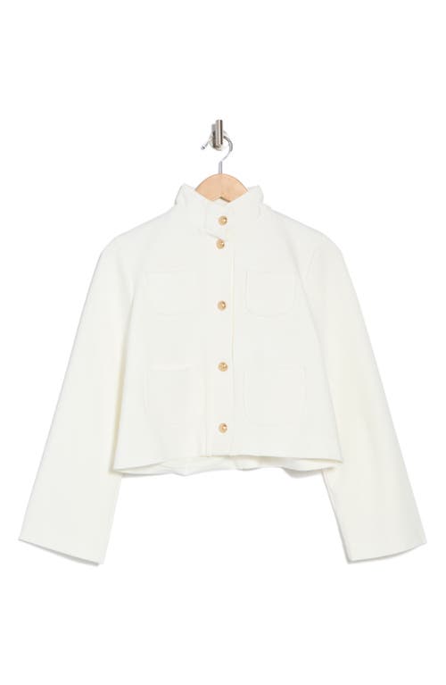 By Design Europe Ponte Jacket In Gardenia
