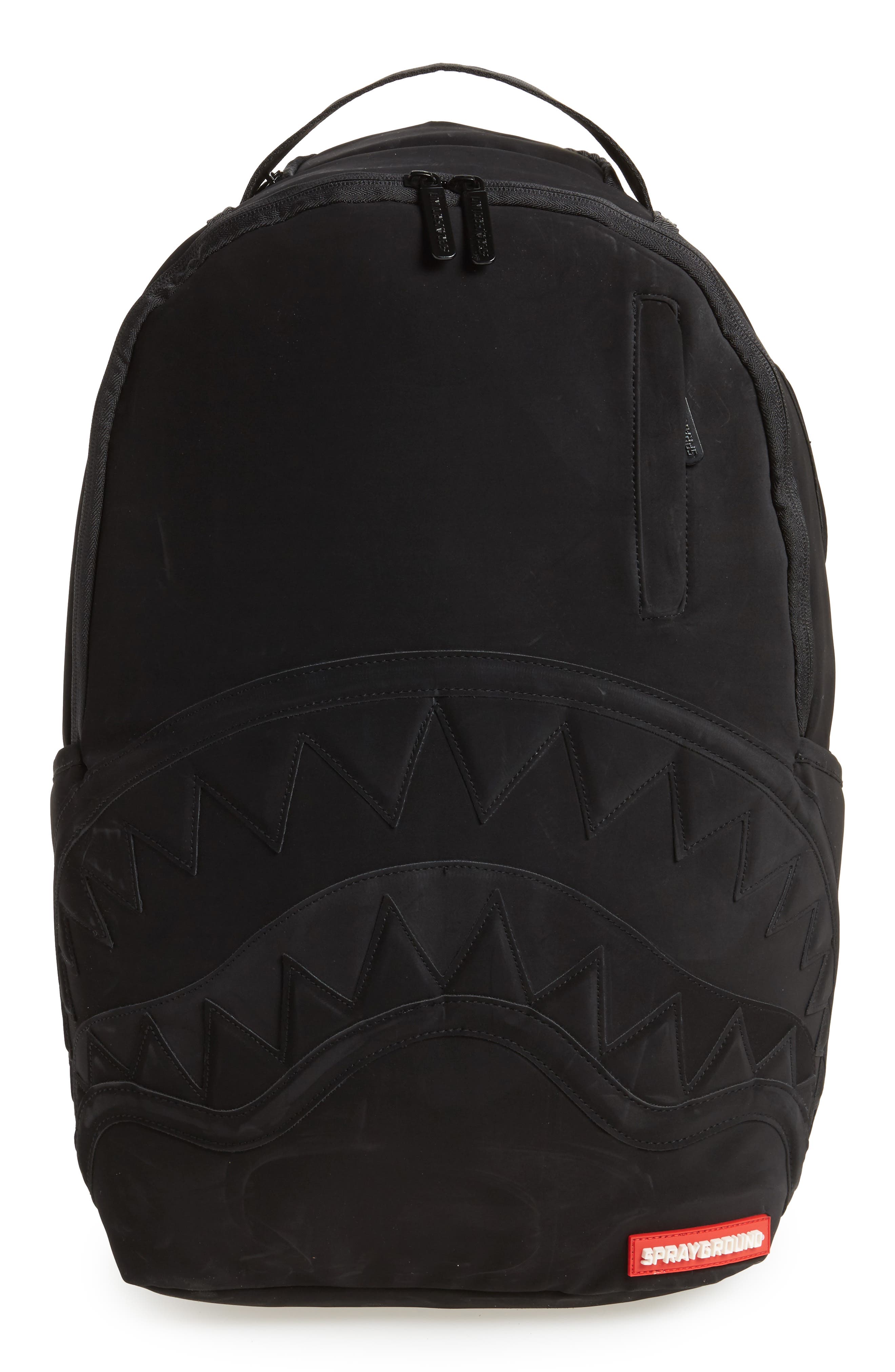 Ghost Shark Backpack, Main, color, BLACK