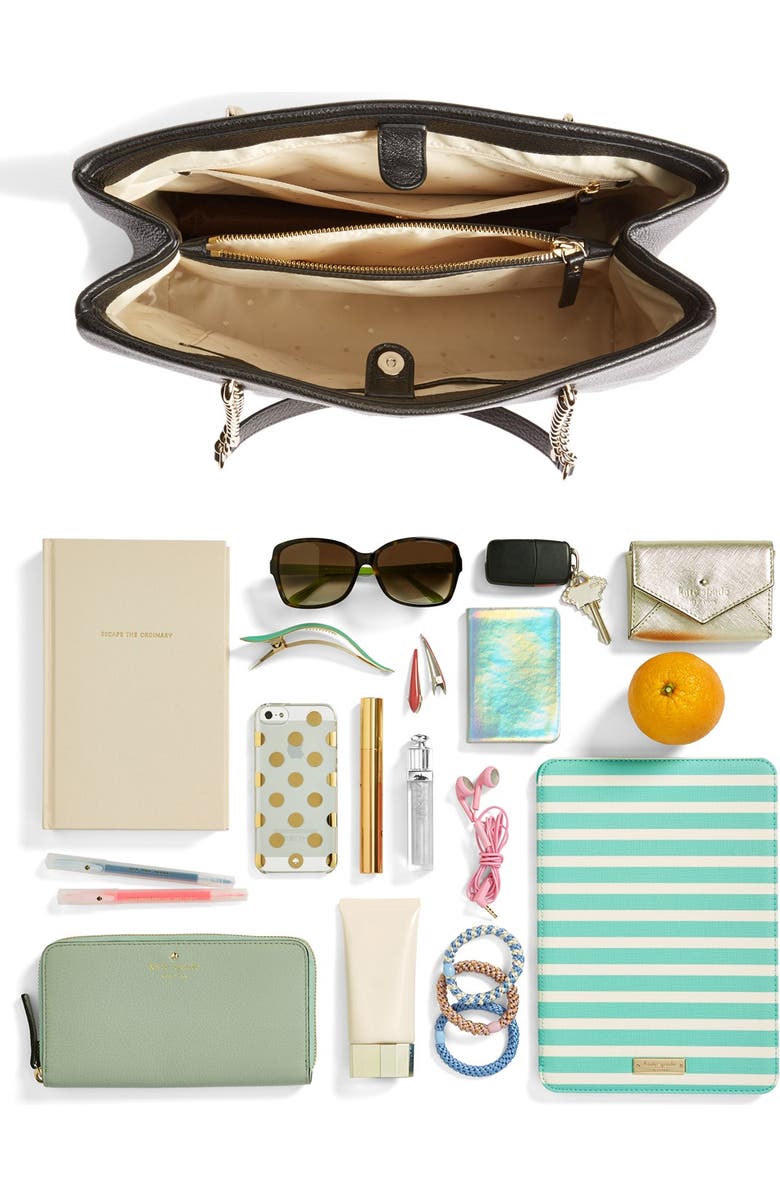 Kate Spade New York 'emerson place - smooth phoebe' leather shoulder bag, Alternate, color,