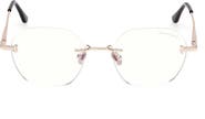 TOM FORD 52mm Geometric Optical Glasses