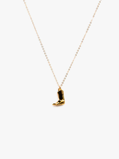 Able Rodeo Necklace In Goldilled/vermeil