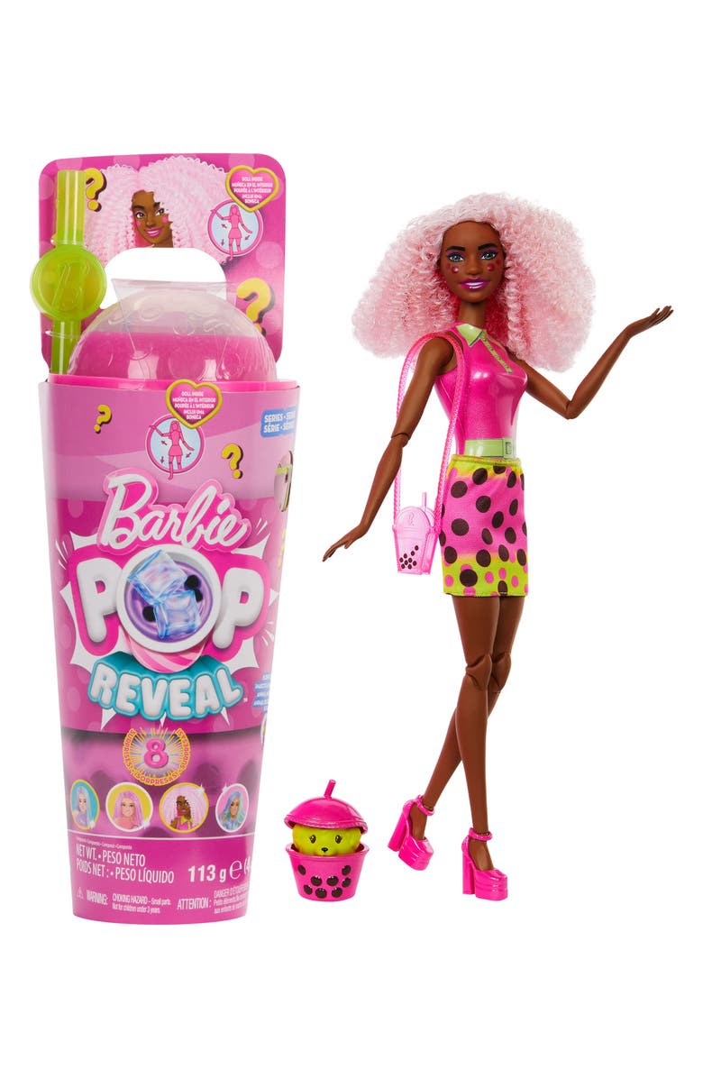 Barbie Pop Reveal<sup>™</sup> Bubble Tea Series Doll with 8 Surprises, Alternate, color, 