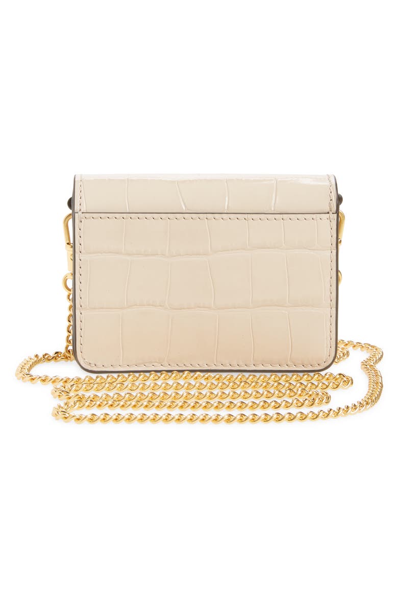 Nano Walker Leather Wallet on a Chain, Alternate, color, JAMAICA SAND