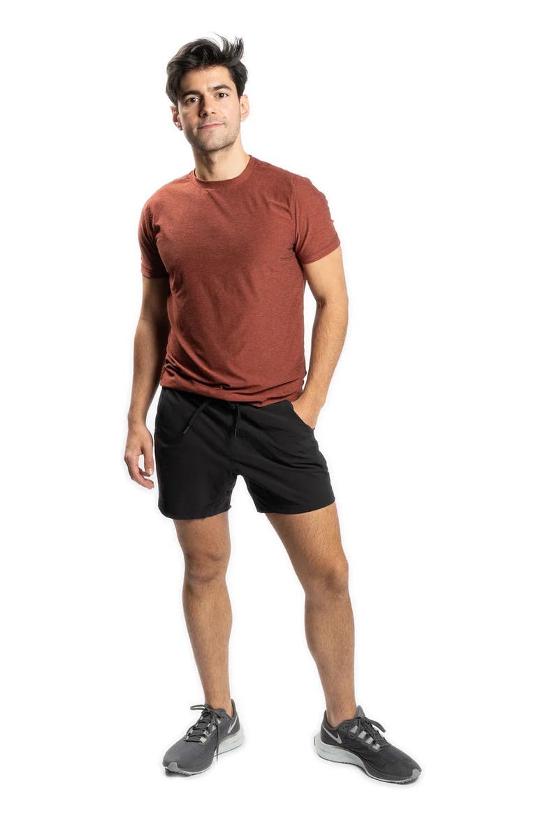 Workout Shorts 5 Inch, Alternate, color, Black